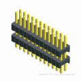 0.8mm Pitch Pin Header, Dual-row, Double Plastic Straight Type